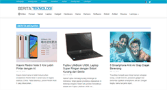Desktop Screenshot of beritateknologi.com