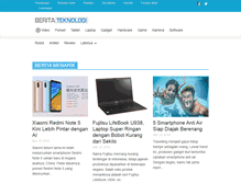 Tablet Screenshot of beritateknologi.com